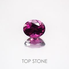 グレープガーネット ブラジル産 ルース 1.05ct[21019684]6.5×5.3mm前後