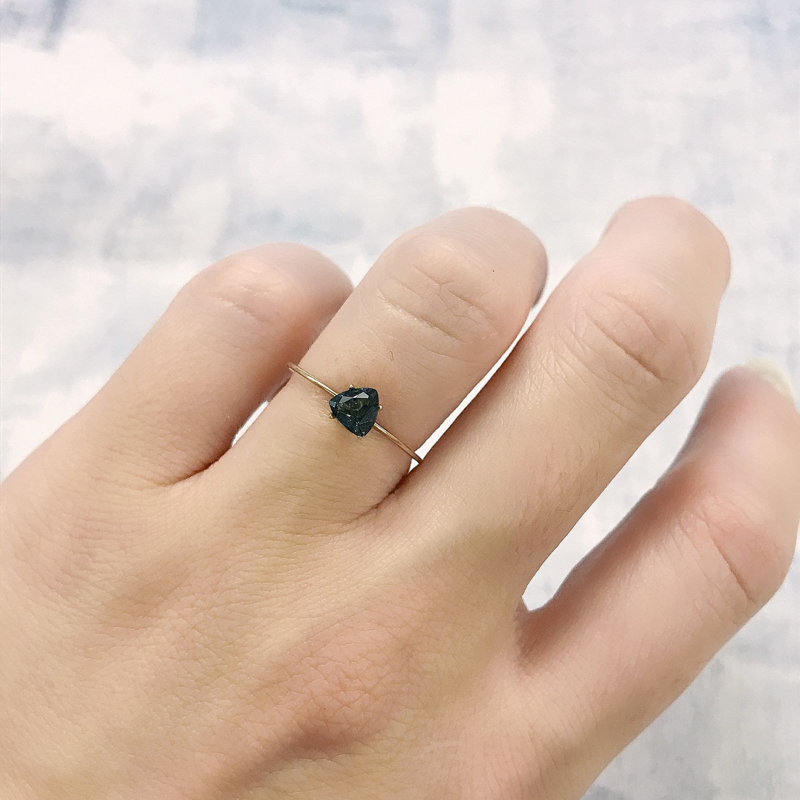 ブルートルマリン アフガニスタン産 0.43ct [220114093]4.9x4.9mm前後