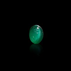 エメラルドキャッツアイ コロンビア産 1.37ct[240427226]7.2x5.2mm前後