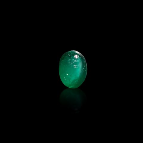エメラルドキャッツアイ コロンビア産 1.37ct[240427226]7.2x5.2mm前後