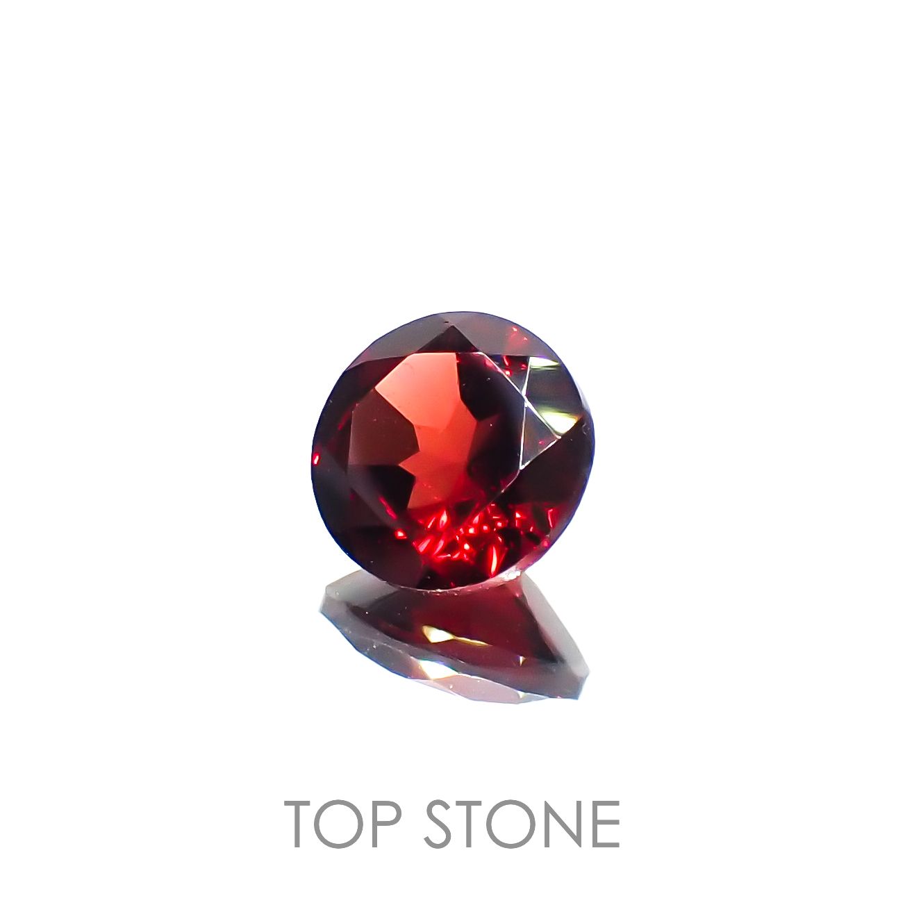 パイラルスパイトガーネット モザンビーク産 1.32ct[230120153]6.6x6.6mm前後