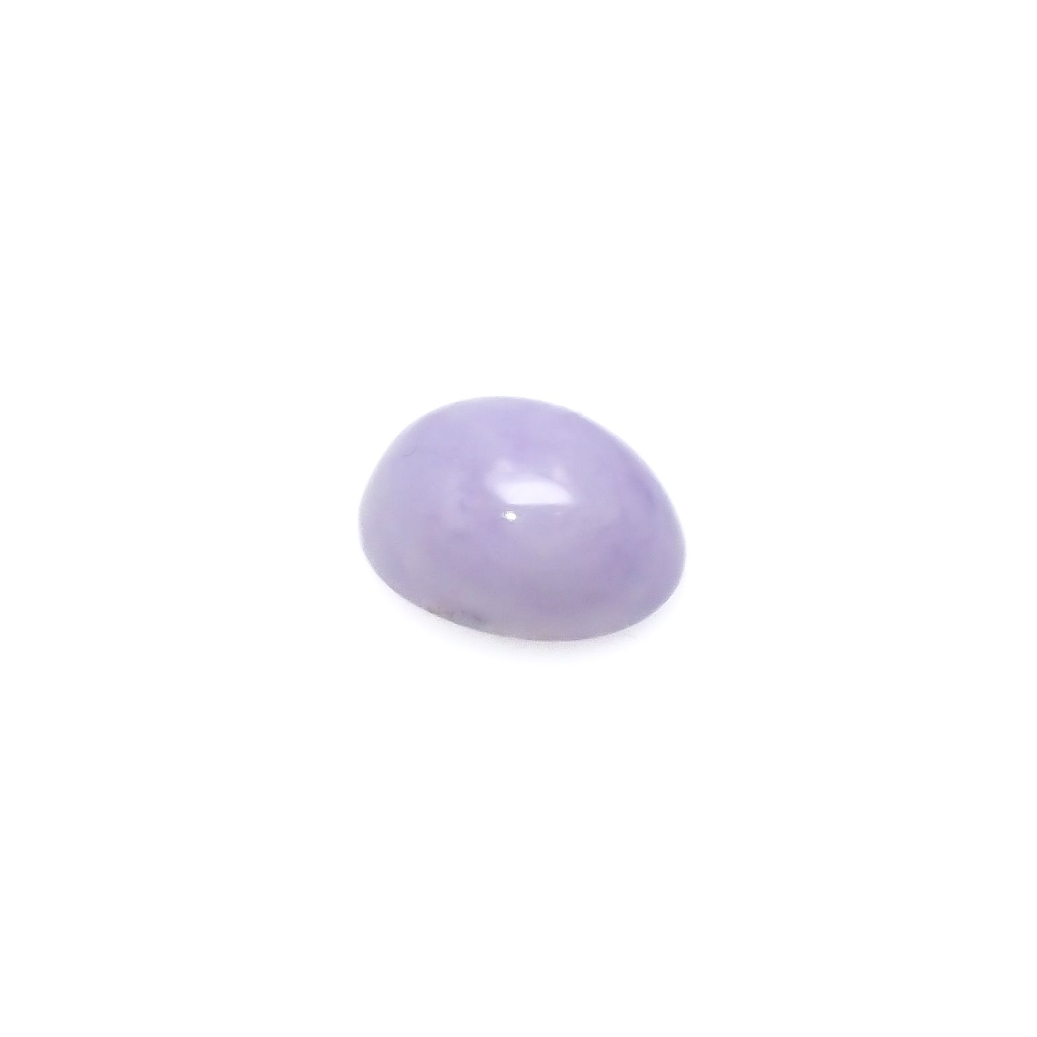 ラベンダー翡翠 ビルマ産 3.39ct[240326959]10.1x8.1mm前後
