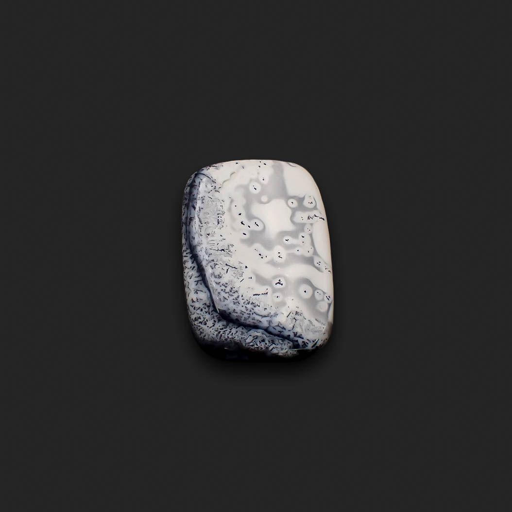 デンドリチックオパール ブラジル産 46.34ct[230722770]34.6x25mm前後