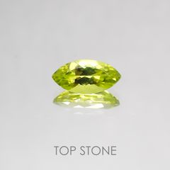 パロットクリソベリル インド産 ルース 0.81ct[20128566]8.6×4.3mm前後