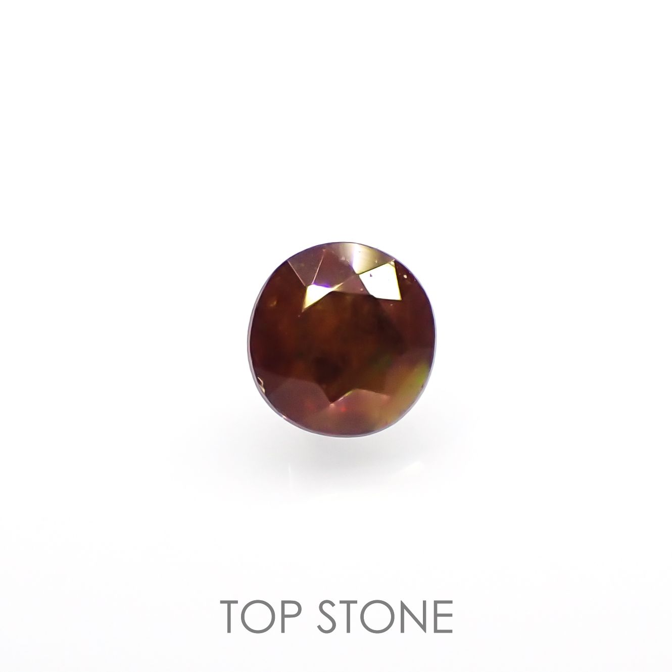 レインボーガーネット 日本・奈良県天川村産 0.27ct[220616302]3.6x3.5mm前後