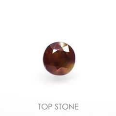 レインボーガーネット 日本・奈良県天川村産 0.27ct[220616302]3.6x3.5mm前後
