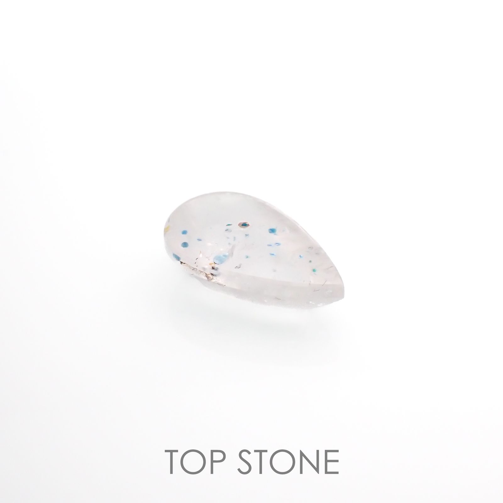 パライバクォーツ ブラジル産 4.35ct[220616613]14.9x9.1mm前後