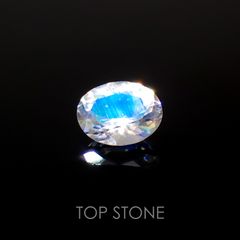 レインボームーンストーン(アンデシンラブラドライト) マダガスカル産 ルース 0.31ct[210410564]5.3×4.2mm前後