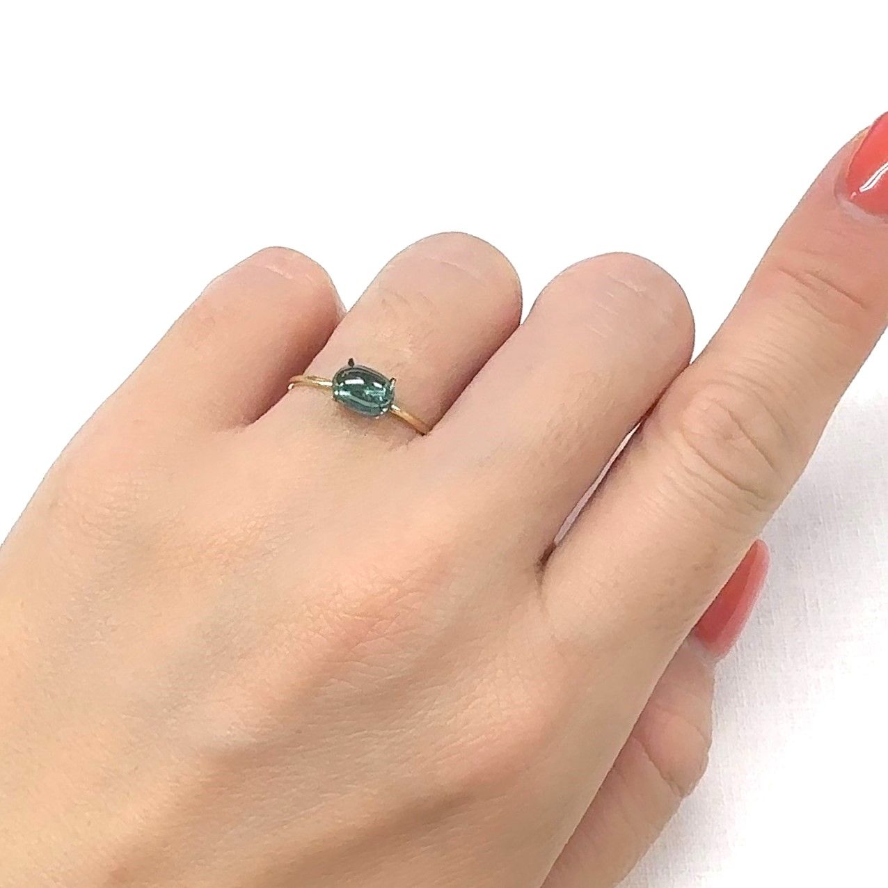 ブルートルマリン ナイジェリア産 1.06ct[240928950]7.1x5mm前後