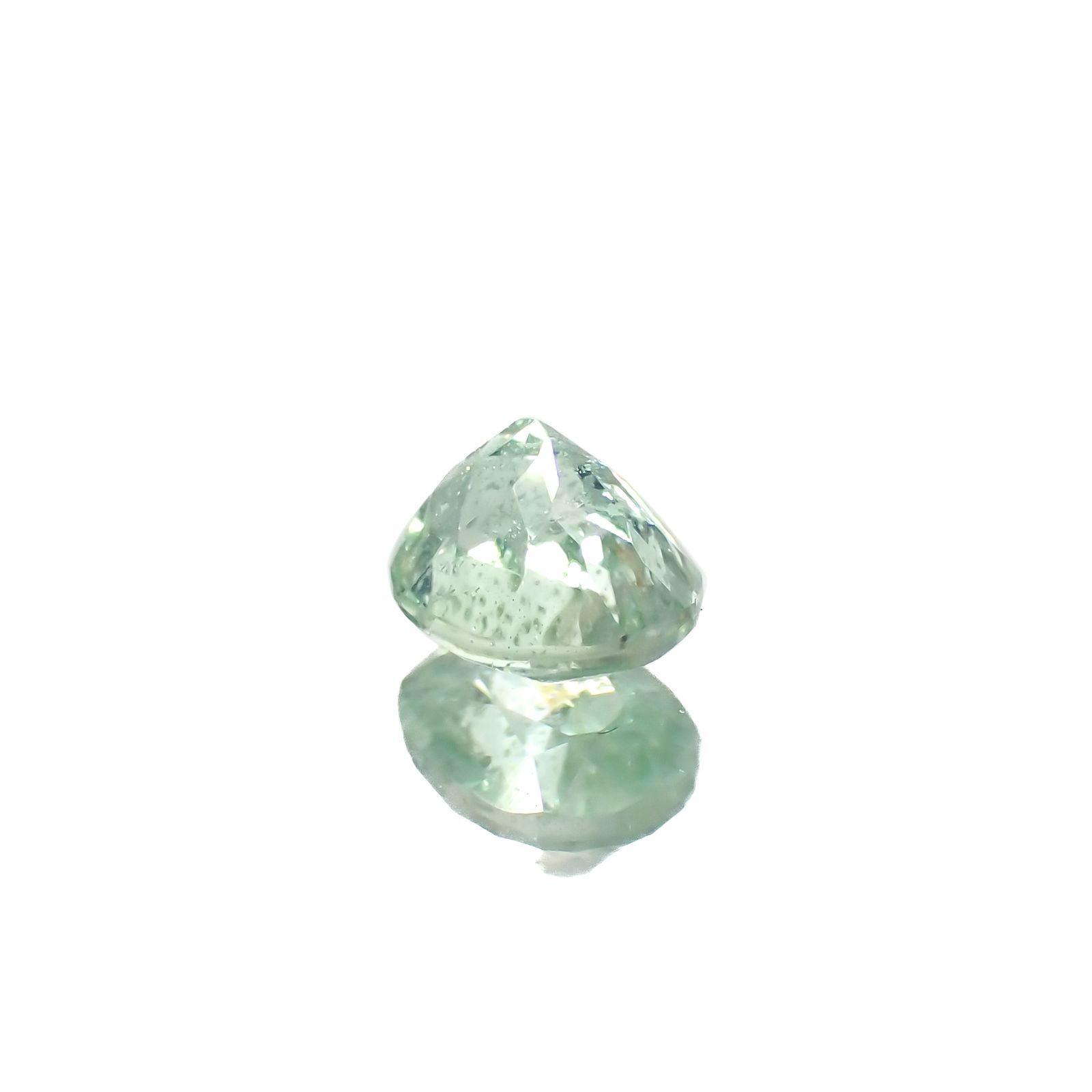 バナジウムコーネルピン(宝石名コーネルピン)タンザニア産 0.43ct 識別済[240326552]4.9x3.9mm前後