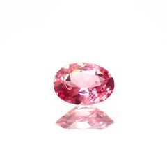 ピンクスピネル パパラチャカラー タンザニア産 0.13ct[230421855]3.8x2.8mm前後
