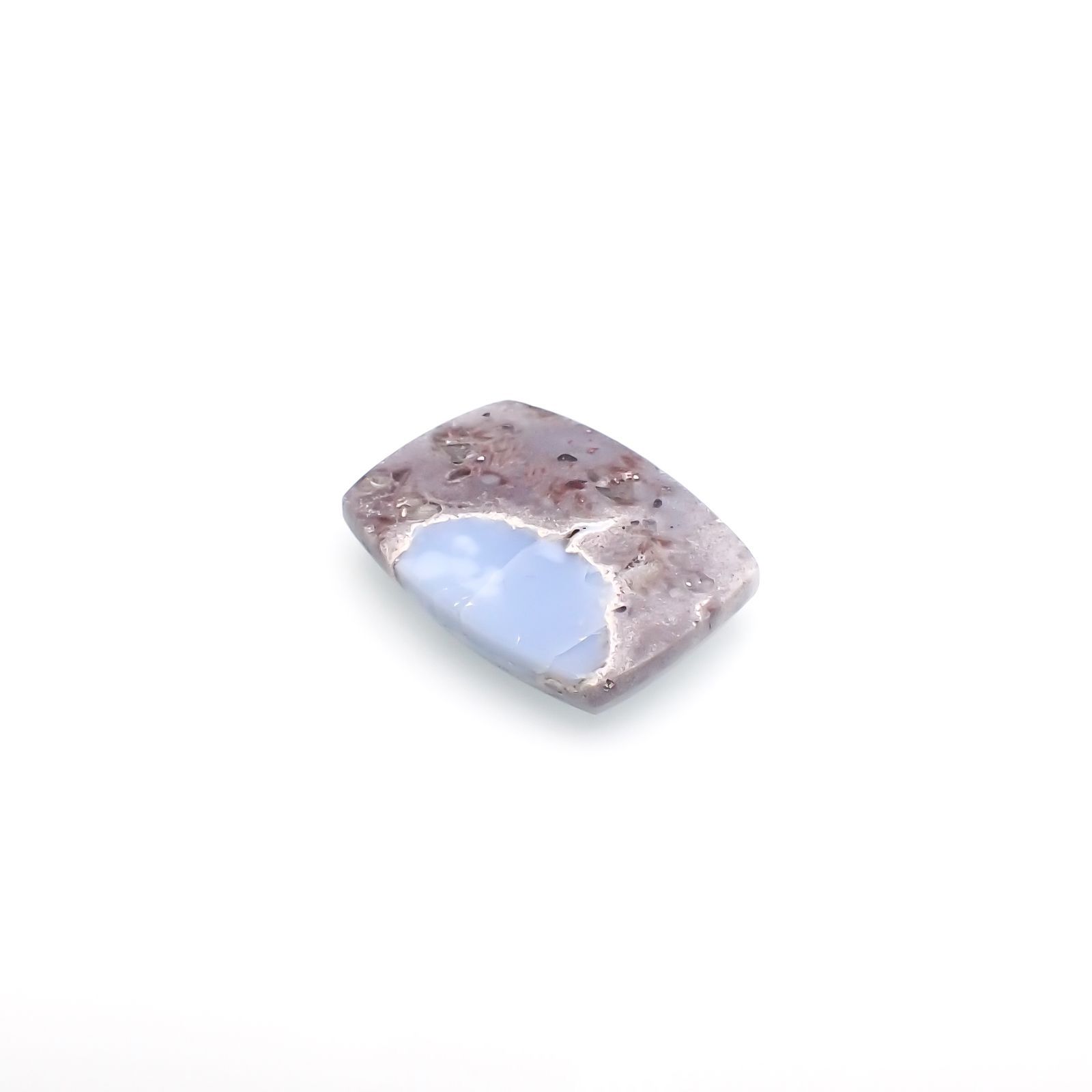 マトリックスブルーオパール アメリカ・オレゴン州産 11.81ct[220917807]20.1x14.9mm前後