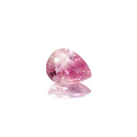 ピンクポードレッタイト(宝石名ピンク・ポードレッタイト)ビルマ産 ソ付(彩珠) 0.742ct / 7.4x5.9mm前後 [260722815]