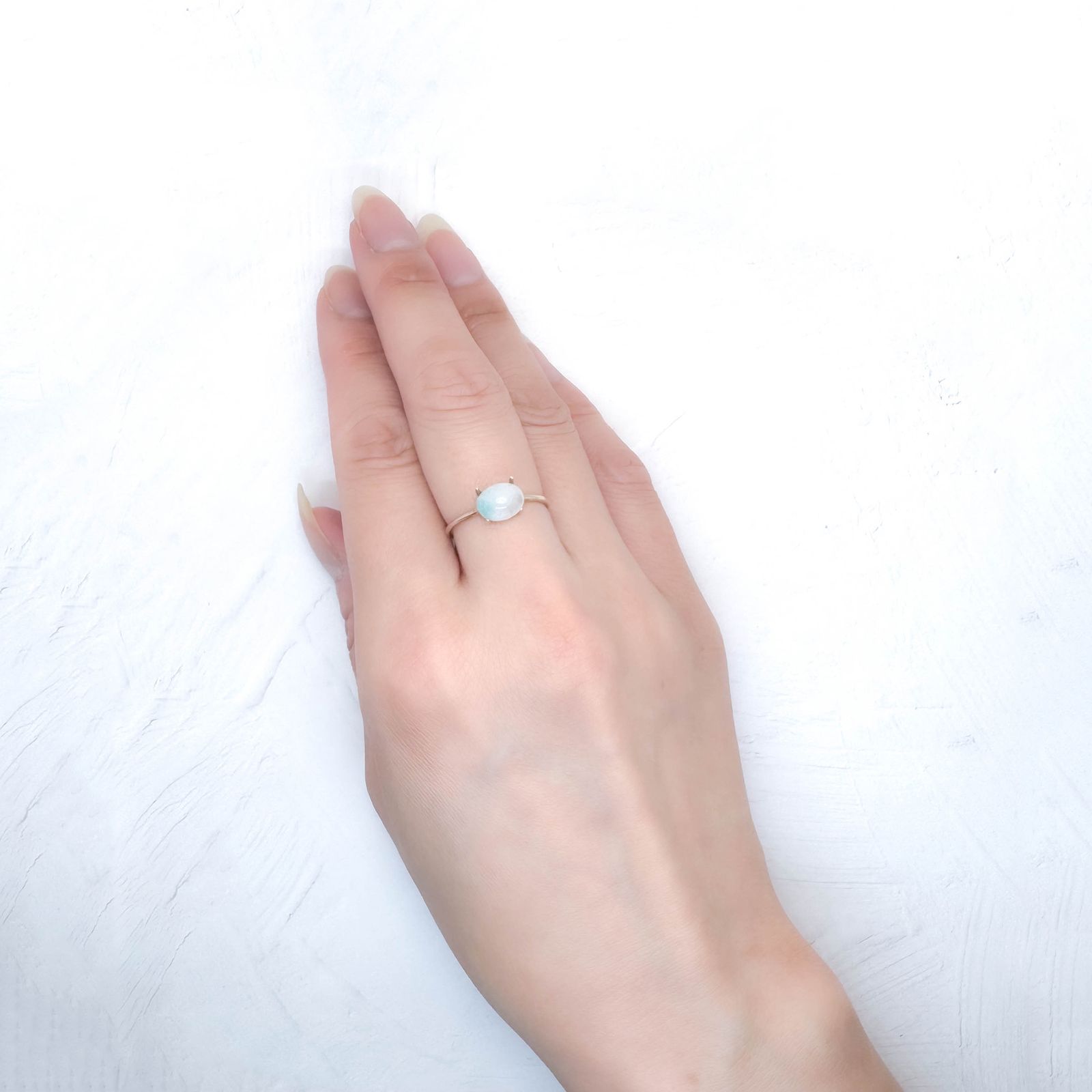 パライバトルマリンインクォーツ(宝石名トルマリンインクォーツ/別名パライバ・トルマリンインクォーツ) ブラジル産 識別済 1.26ct / 7.8×6.2mm前後 [251011997]