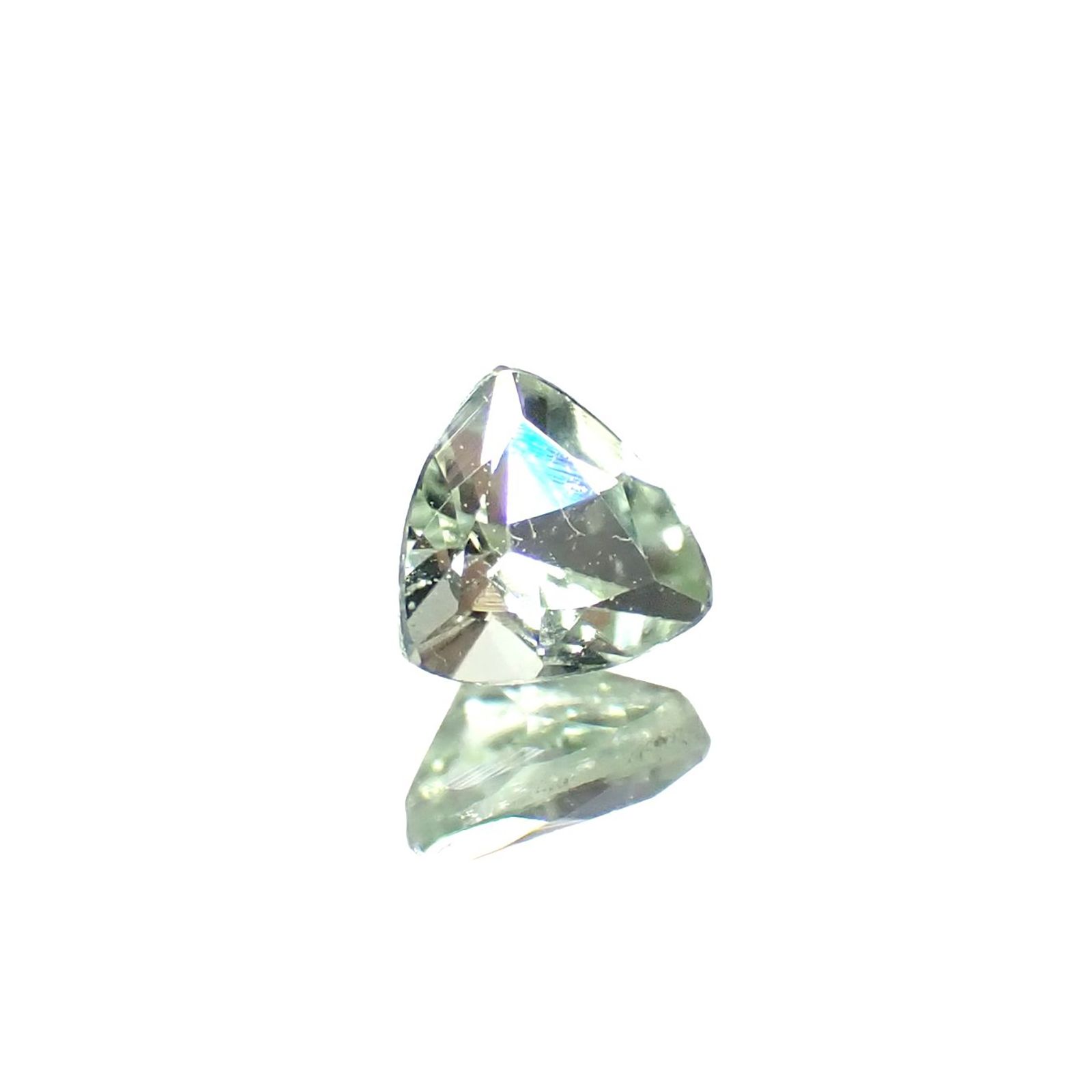 ミントペリドット パキスタン/ノルウェー産 0.18ct / 3.6x3.7mm前後 [250730644]