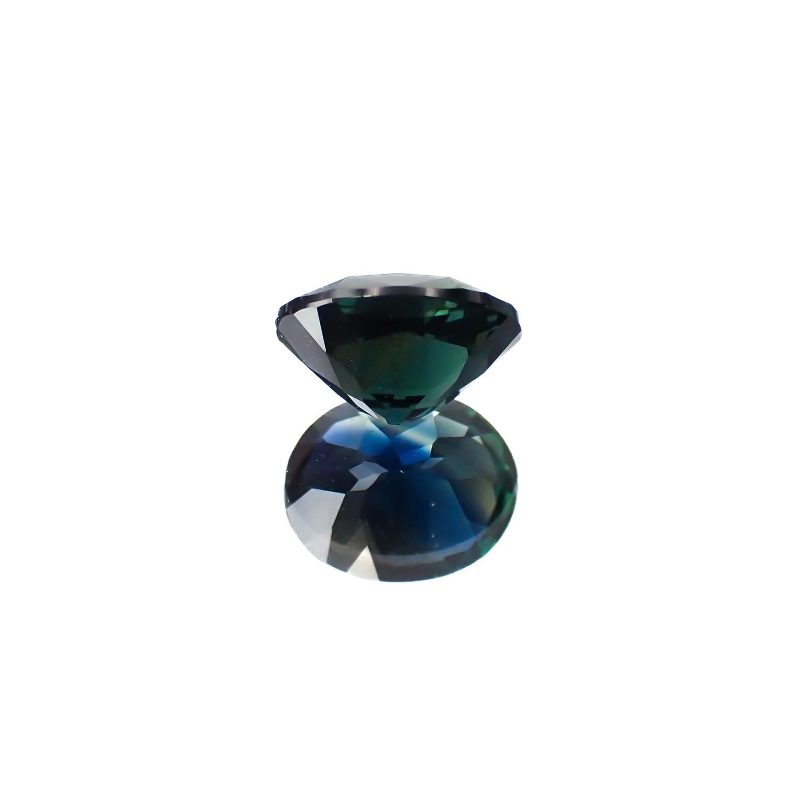 ゴールドシーンサファイア(宝石名シーン・サファイア)ケニア産 識別済 1.32ct / 7.1x5.7mm前後 [221018891]