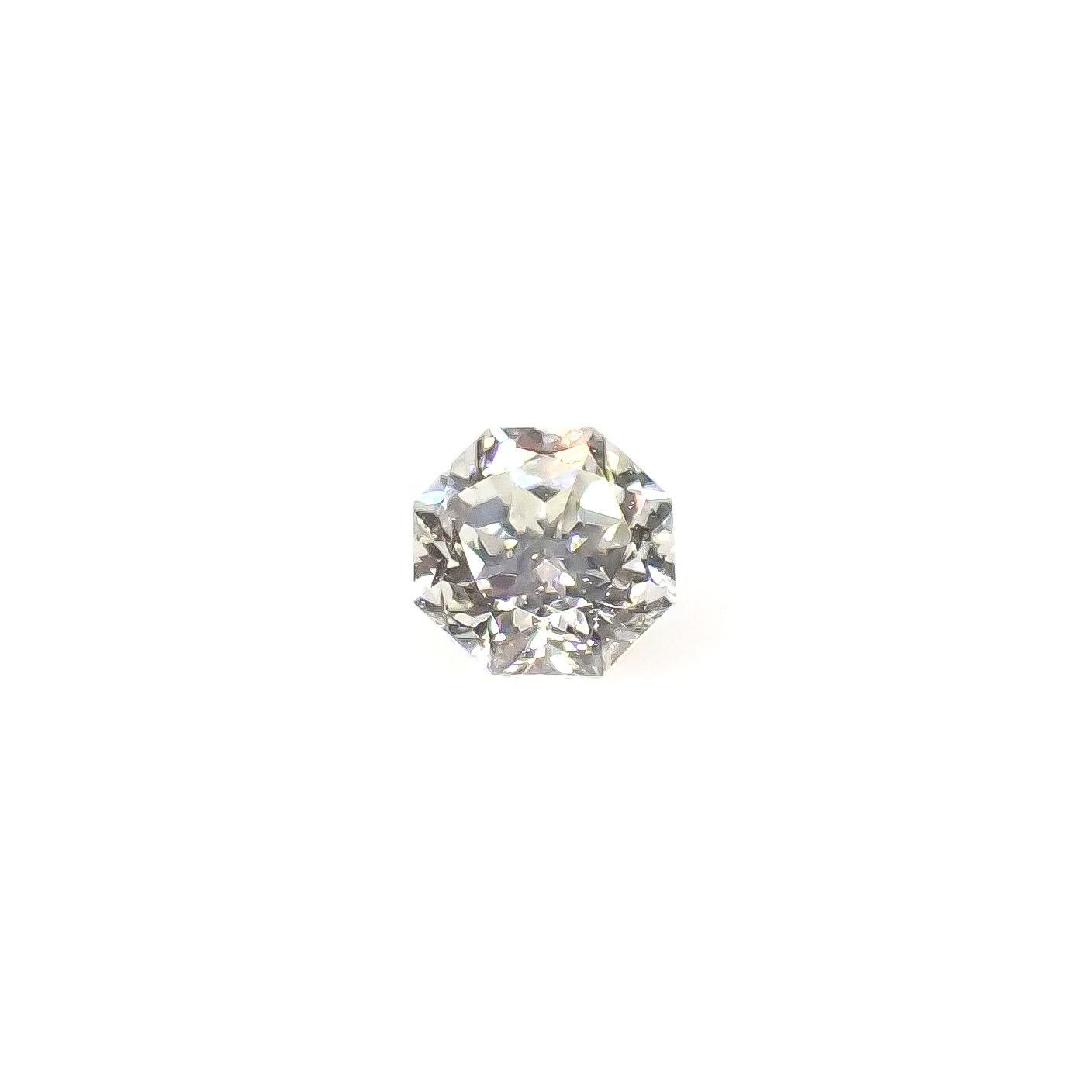 ◇オクタゴンカット◇ダイヤモンド 0.12ct[240427034]3x2.9mm前後