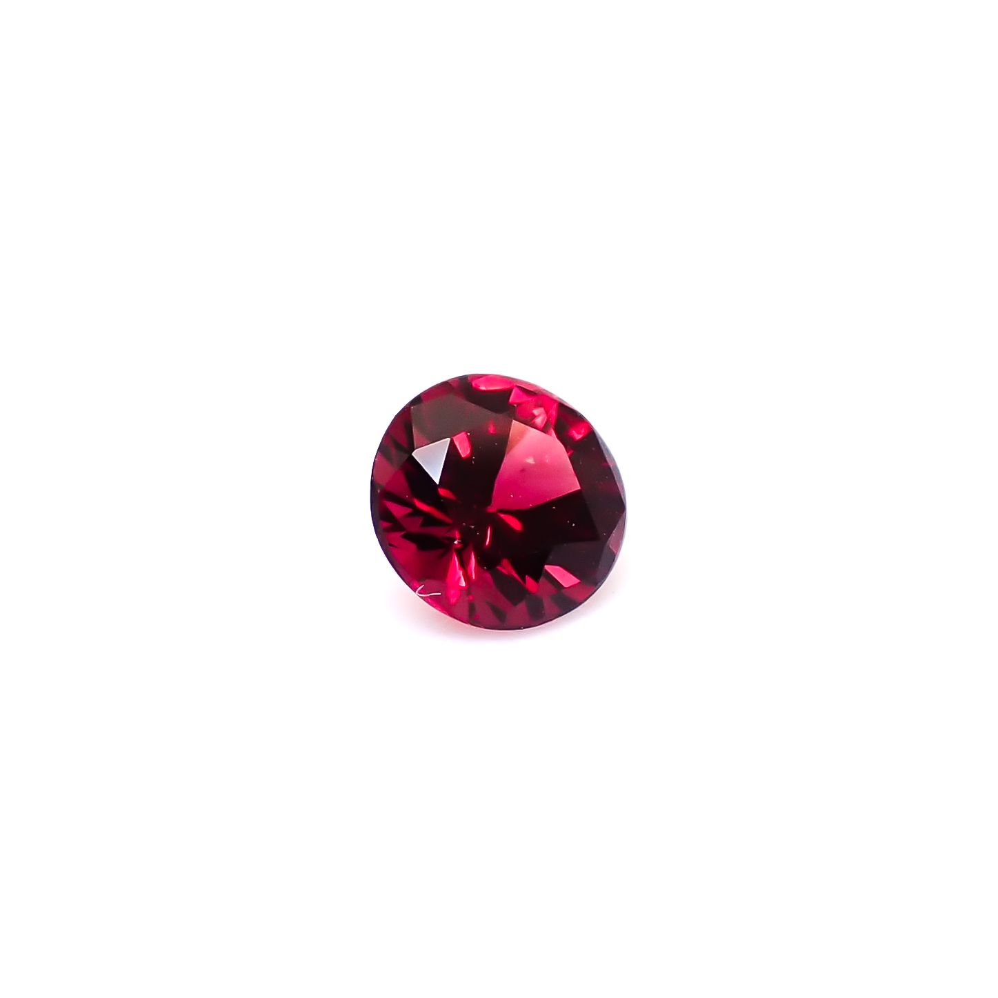 レッドスピネル タンザニア産 0.32ct / 4.1x4.2mm前後 [260732563]
