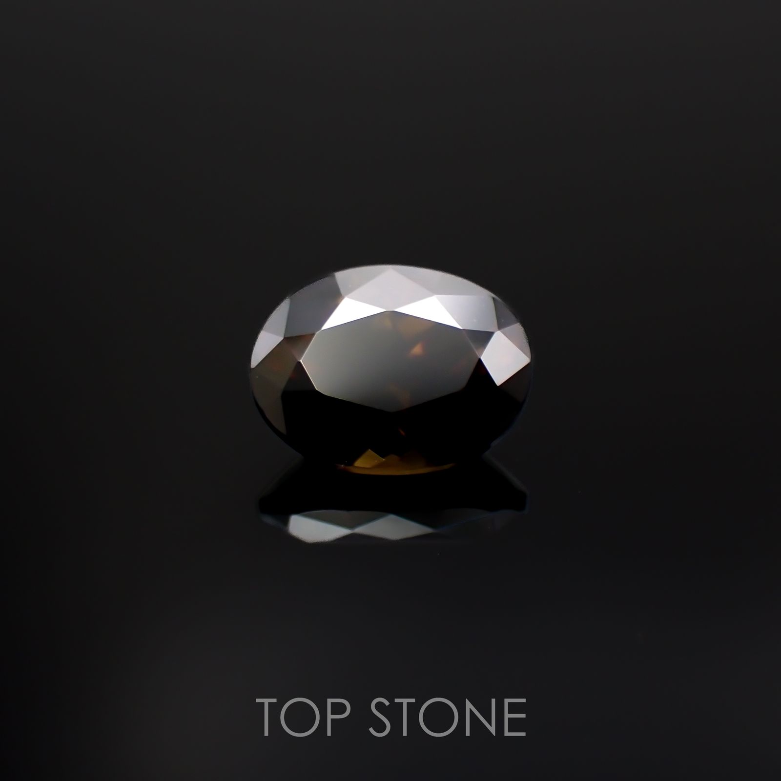 キャシテライト(宝石名キャシテライト)ボリビア産 2.982ct ソ付(彩珠)[221018673]8.1x6.1mm前後