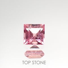 ペツォッタイト(ラズベリル)(宝石名ペツォッタイト) マダガスカル産 0.241ct ソ付(彩珠)[210812612]3.4×3.4mm前後