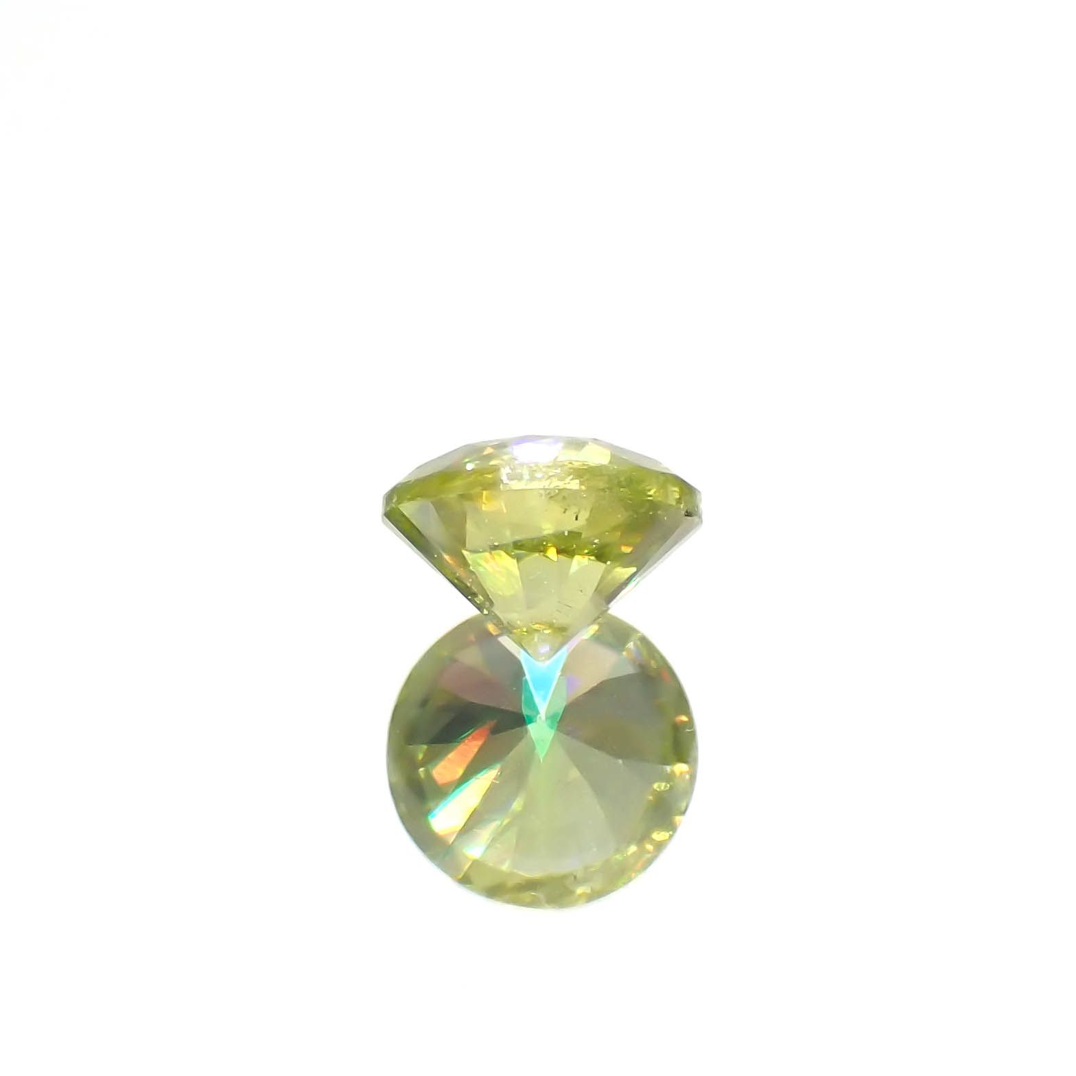 スフェーン(宝石名スフェーン)マダガスカル産 0.60ct 識別済[230522234]5.1x5.1mm前後