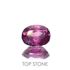 パープルサファイア パキスタン・カシミール産 0.64ct[230119863]5.5x4.3mm前後