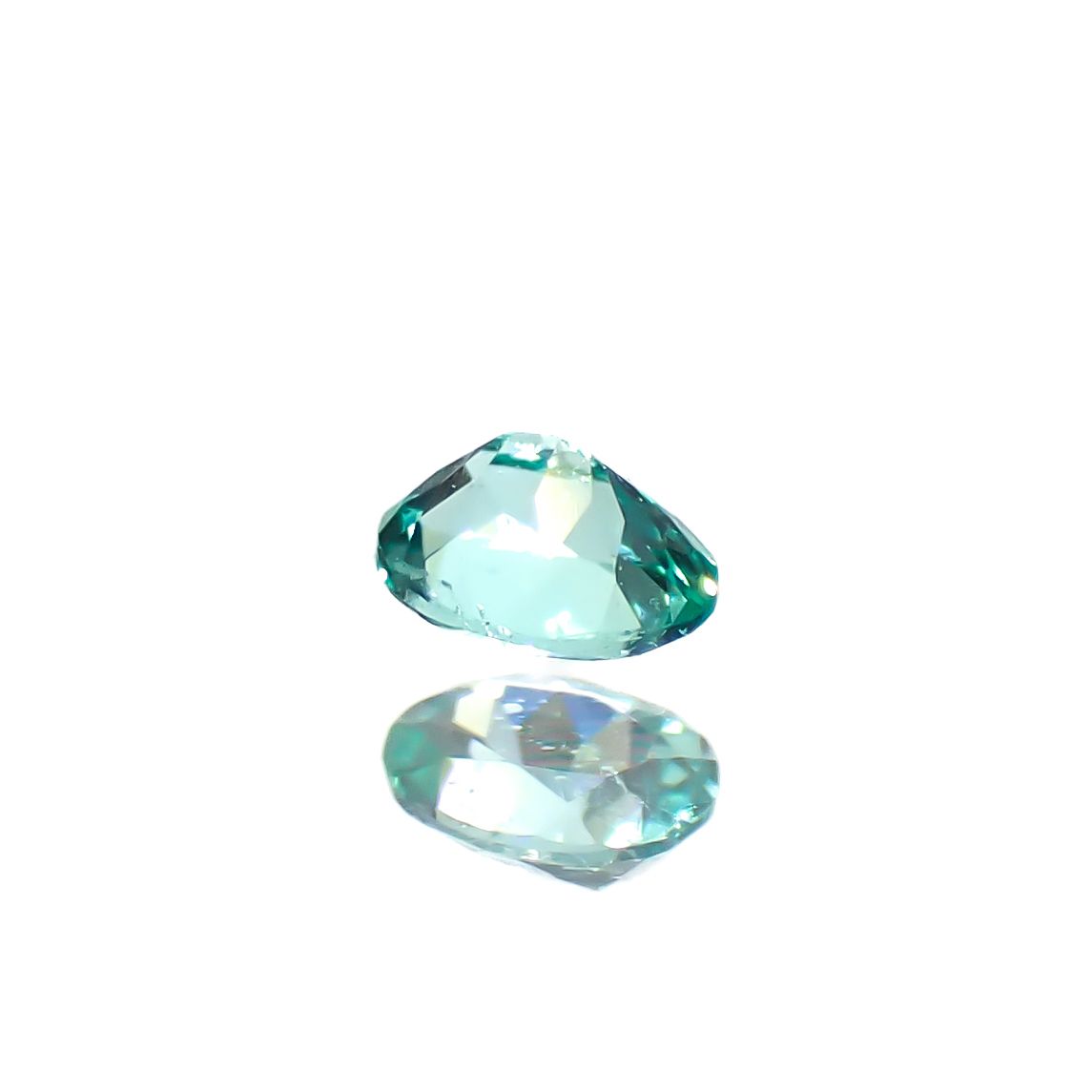 パライバトルマリン ブラジル・ムルング鉱山産 0.034ct[240928802]2.3x1.8mm前後