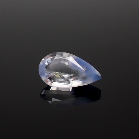 デュモルチェライトインクォーツ ブラジル産 1.50ct / 10.2x6mm前後 [231023583]