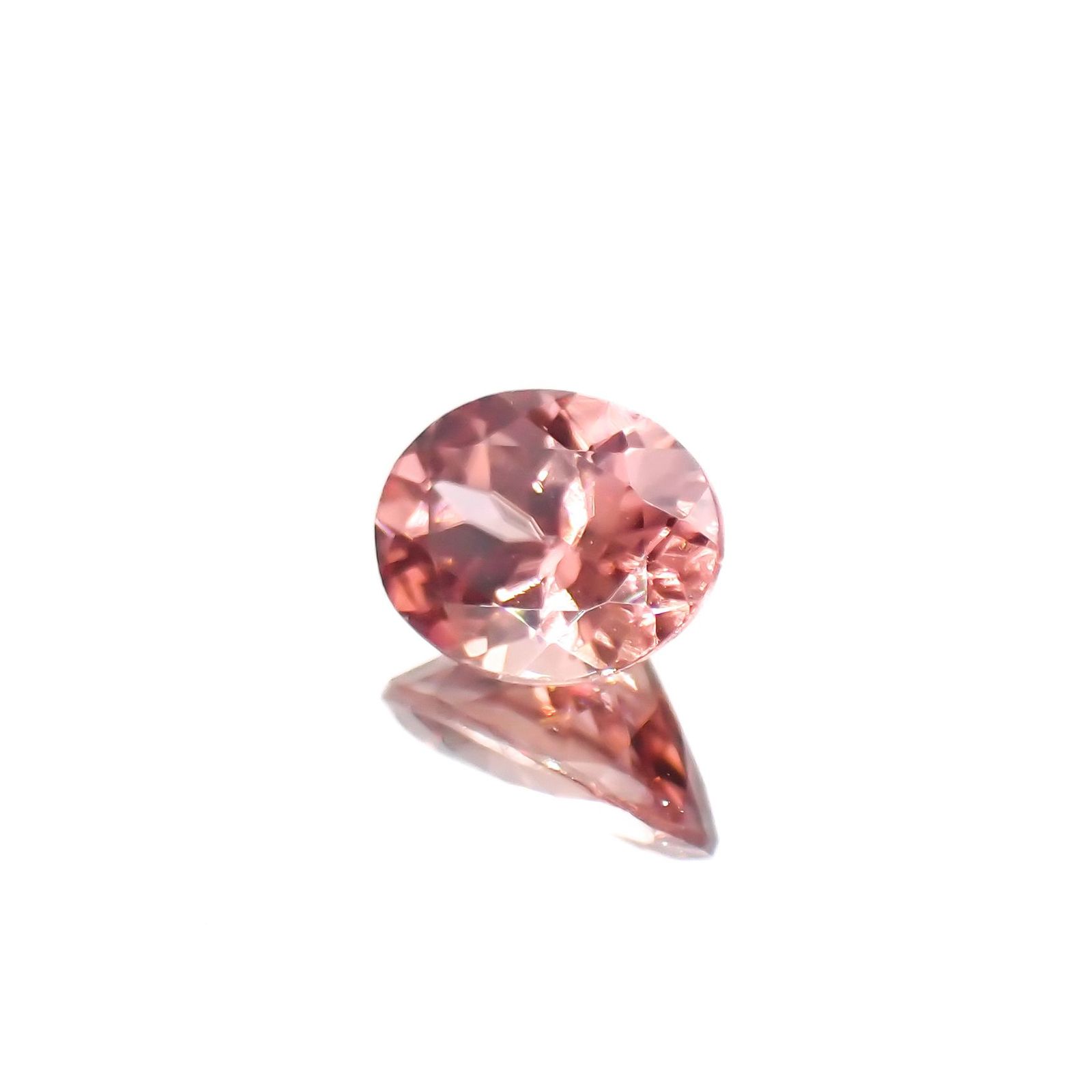 ピンクジルコン スリランカ/カンボジア産 2.17ct [230421822]8.4x6.5mm前後