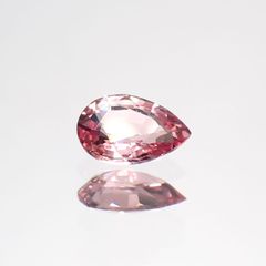 パパラチャサファイア(宝石名サファイア/別名パパラチャ・サファイア)スリランカ産 0.422ct DGL鑑付[230421625]5.89x4.08mm前後