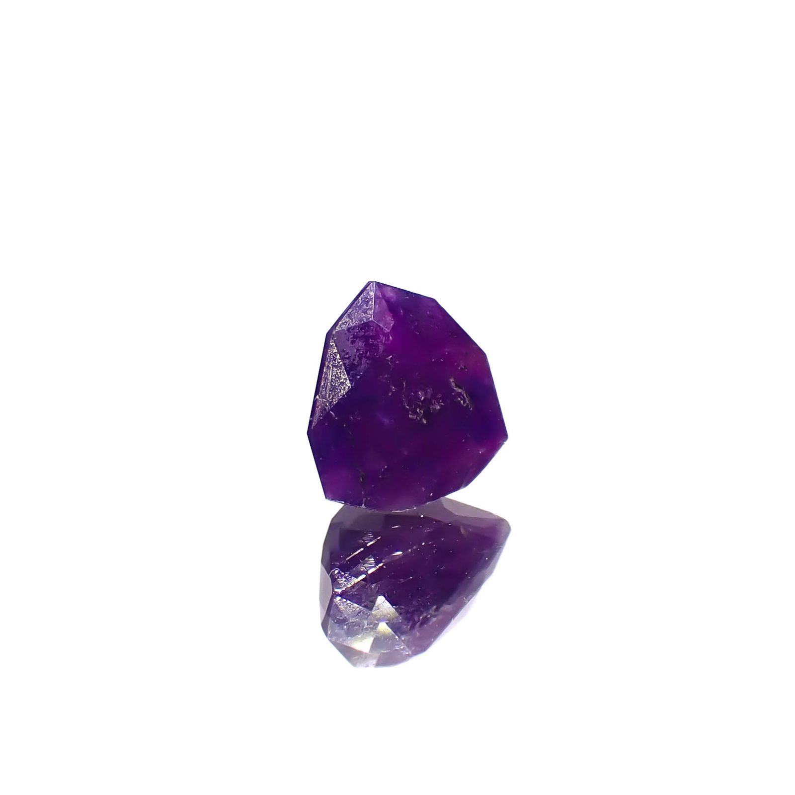 ◇カスタムカット◇スギライト 南アフリカ産 1.14ct[240628372]6.8x6.6mm前後