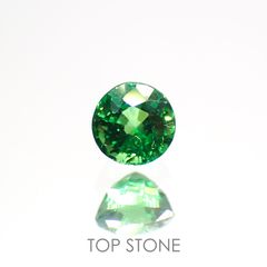 クロムトルマリン タンザニア産 0.22ct[220114166]3.3x3.3mm前後