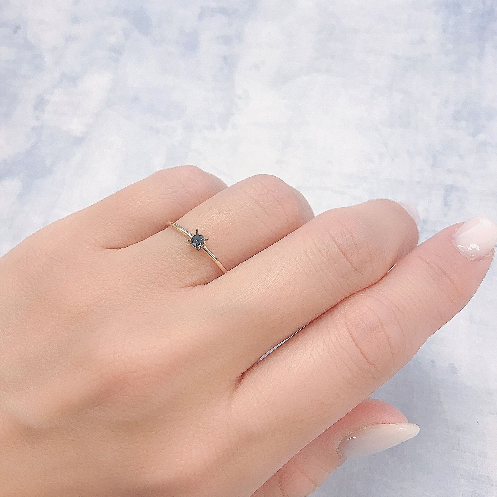 カラーチェンジガーネット アレキタイプ(宝石名ガーネット)マダガスカル・ベキリー産 0.082ct 識別済[220616545]2.5x2.5mm前後
