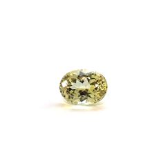 イエローアパタイト メキシコ産 1.03ct / 6.8x5.1mm前後 [260632465]