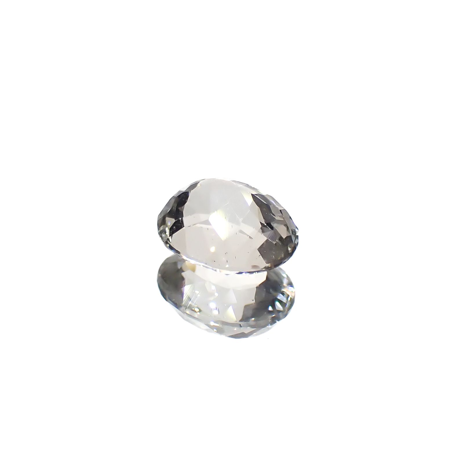 シルバーアパタイト フルオレッセンス アフリカ産 1.04ct[240928964]6.8x5.7mm前後