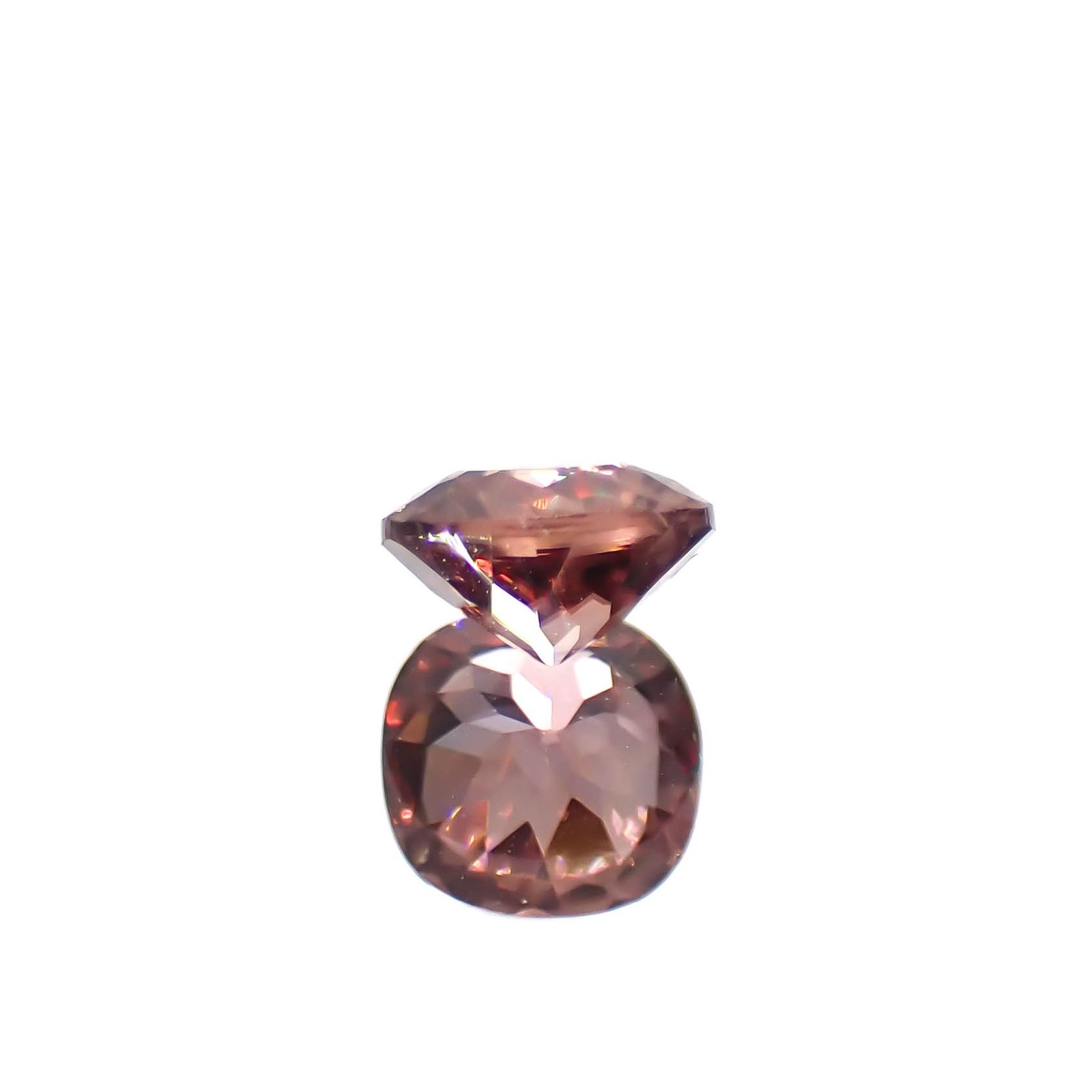 ピンクジルコン スリランカ/カンボジア産 0.58ct[240627925]4.7x4.6mm前後
