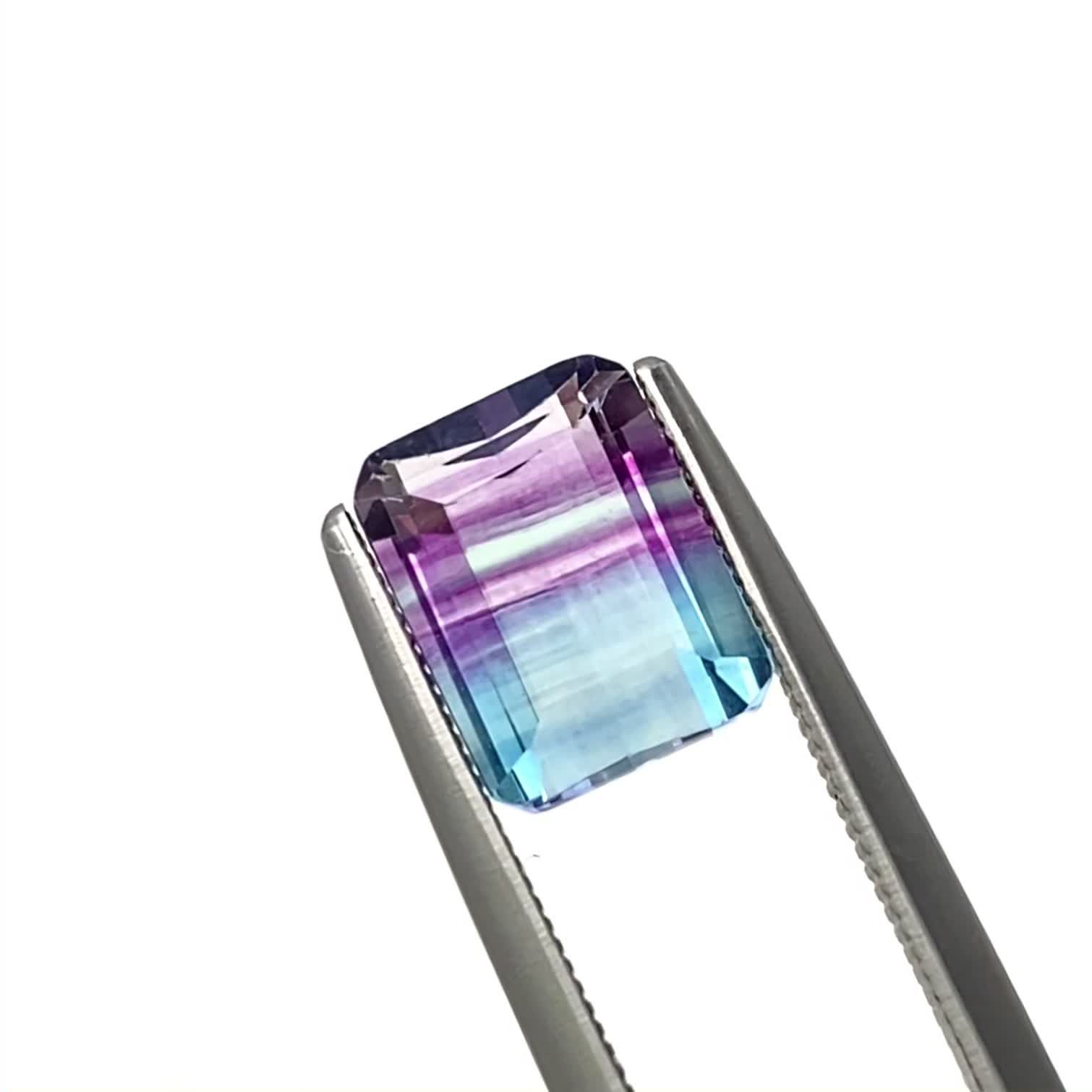 パーティカラーフローライト フルオレッセンス ブラジル産 2.97ct
