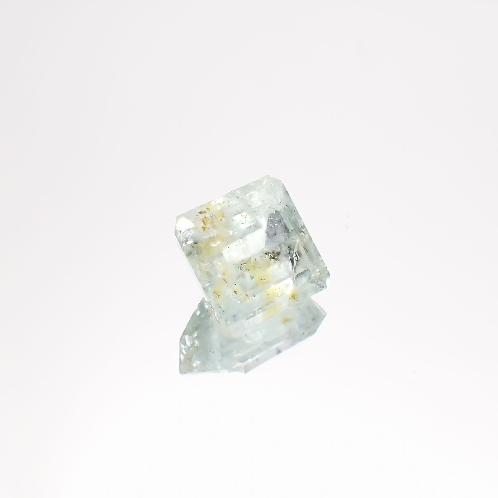 オーロラアクアマリン ブラジル産 5.32ct[231224676]10.4x10.1mm前後