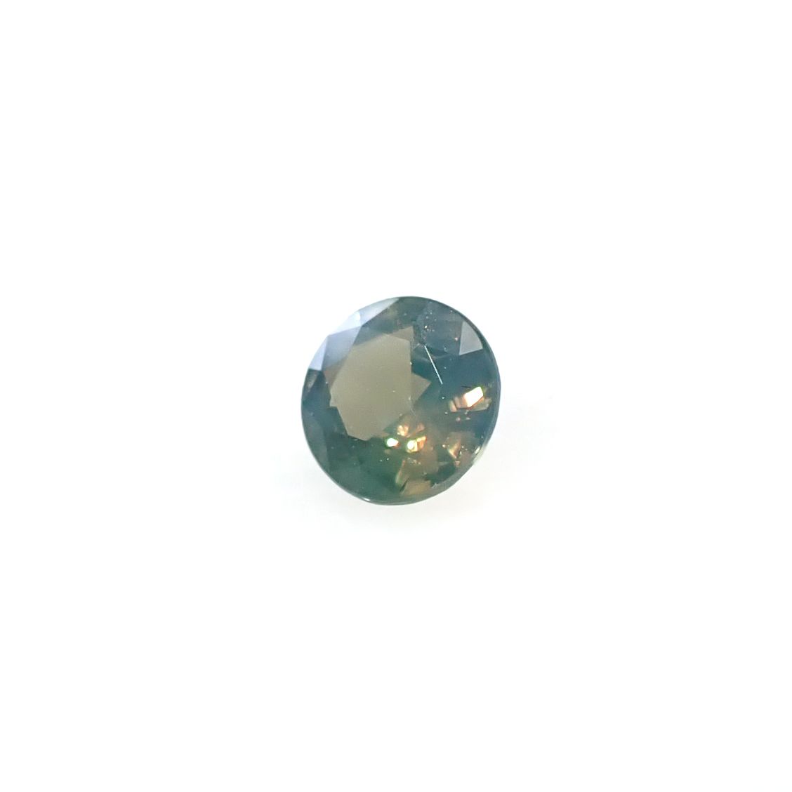 シルキーアレキサンドライト ブラジル・ミナスジェライス州ヘマチタ鉱山産 0.14ct [250129762]3.2x3.1mm前後