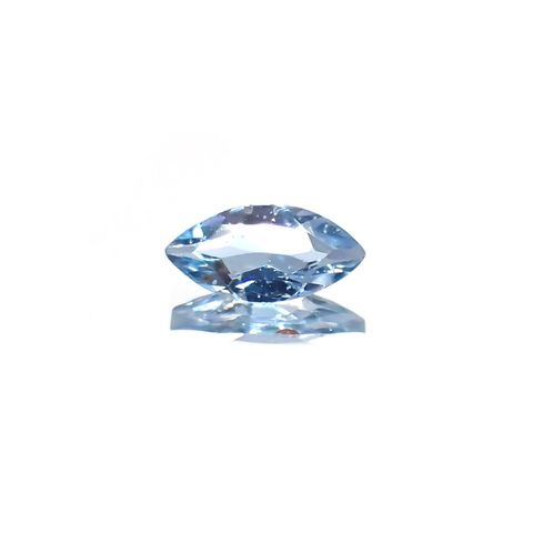 サンタマリアアクアマリン(宝石名アクアマリン) ブラジル産 0.20ct 識別済[210611410]6.2×3mm前後