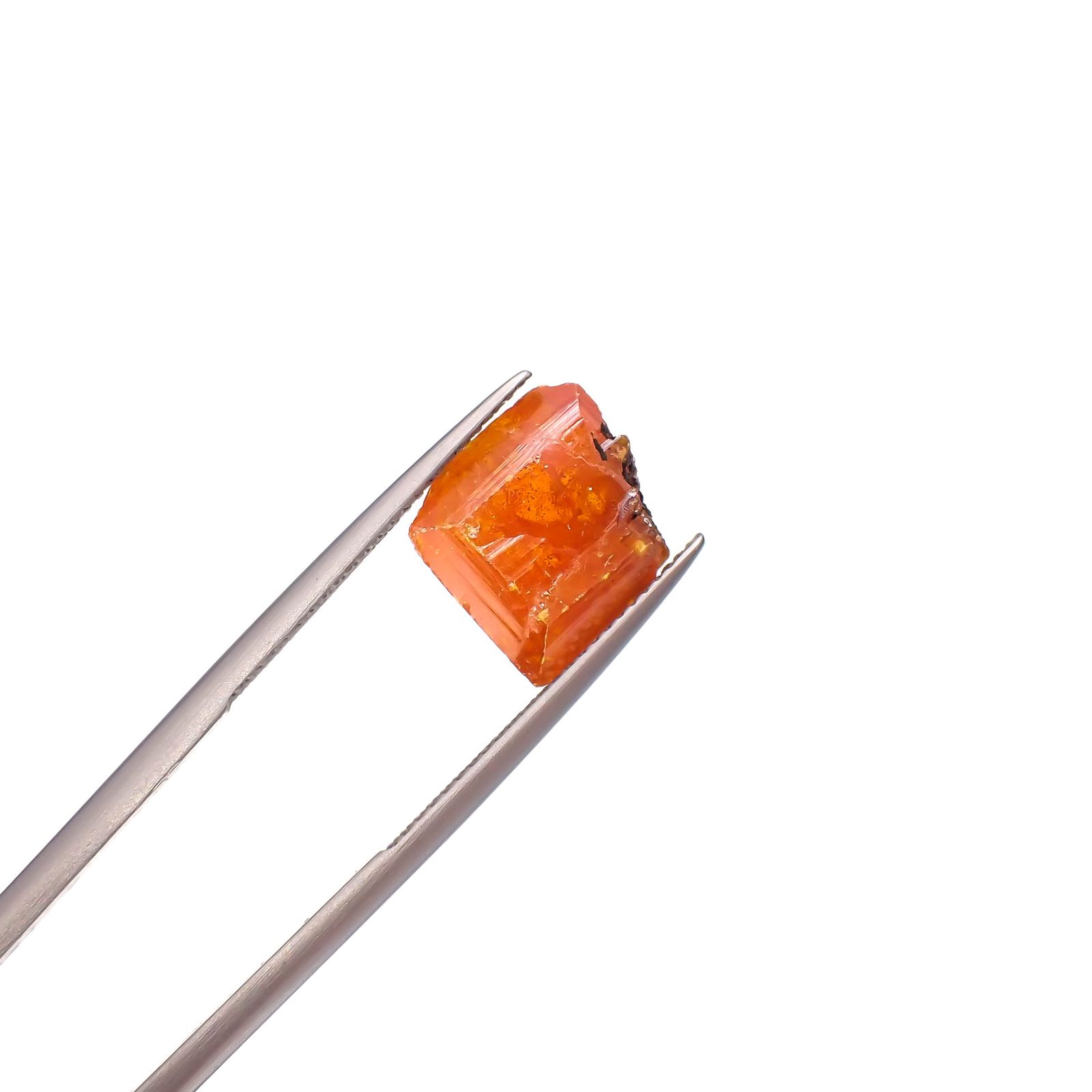 ウルフェナイト 原石 アメリカ・アリゾナ州・レッドクラウド鉱山産 6.96ct[230421824]11.2x10.9mm前後