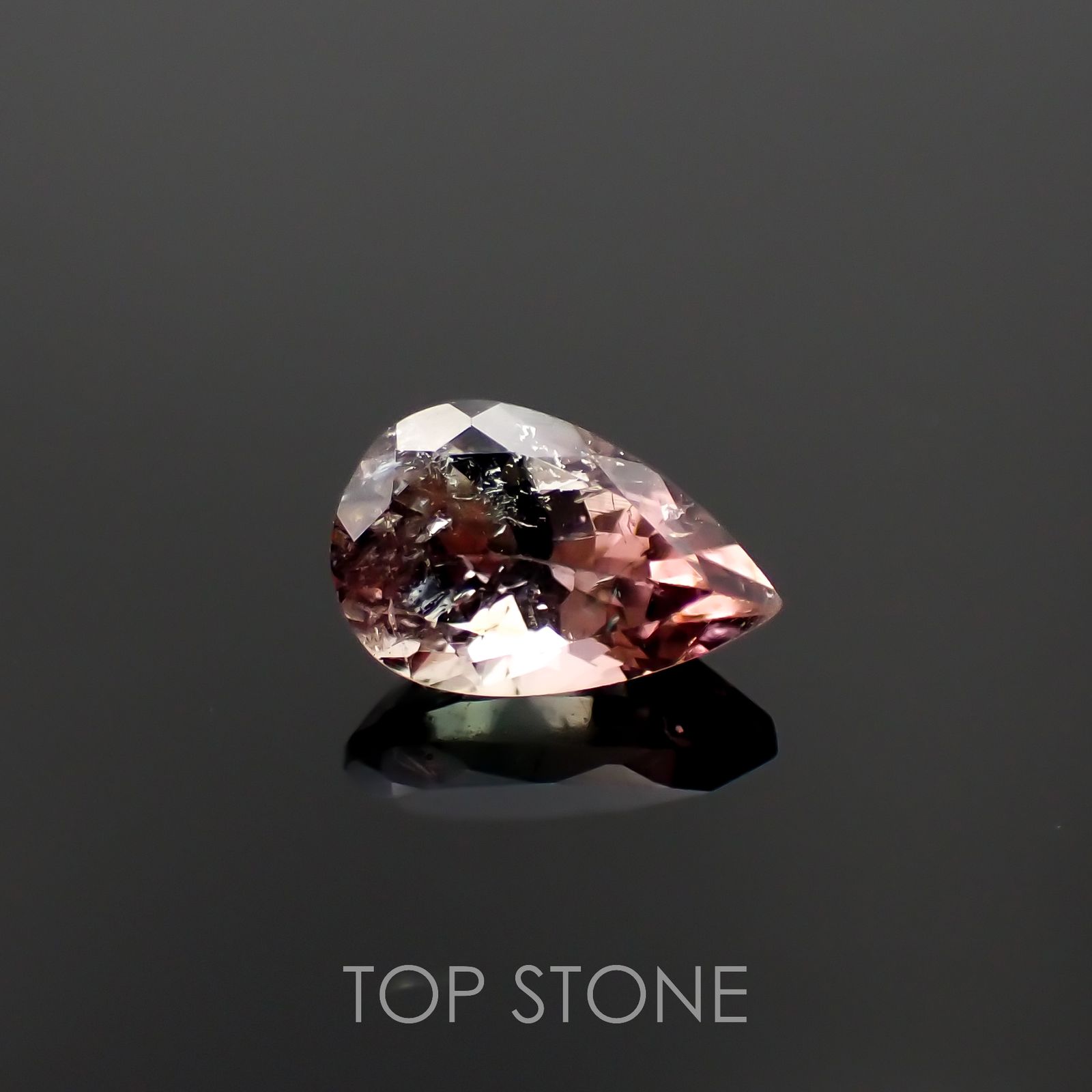 バイカラートルマリン ブラジル産 0.96ct[230220401]7.9x5.1mm前後