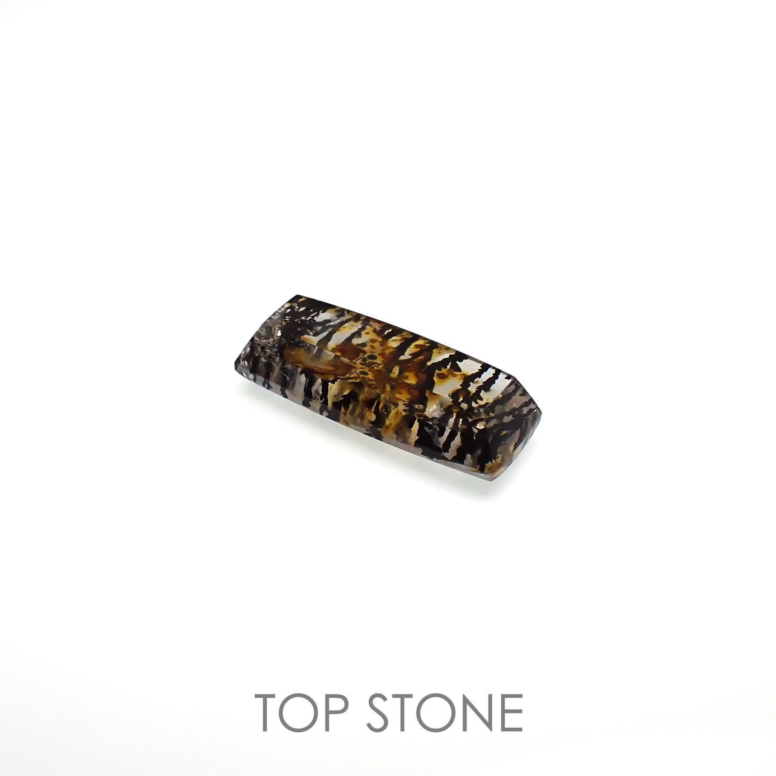 デンドリチッククォーツ ブラジル産 4.93ct[220616700]17.8x6.9mm前後