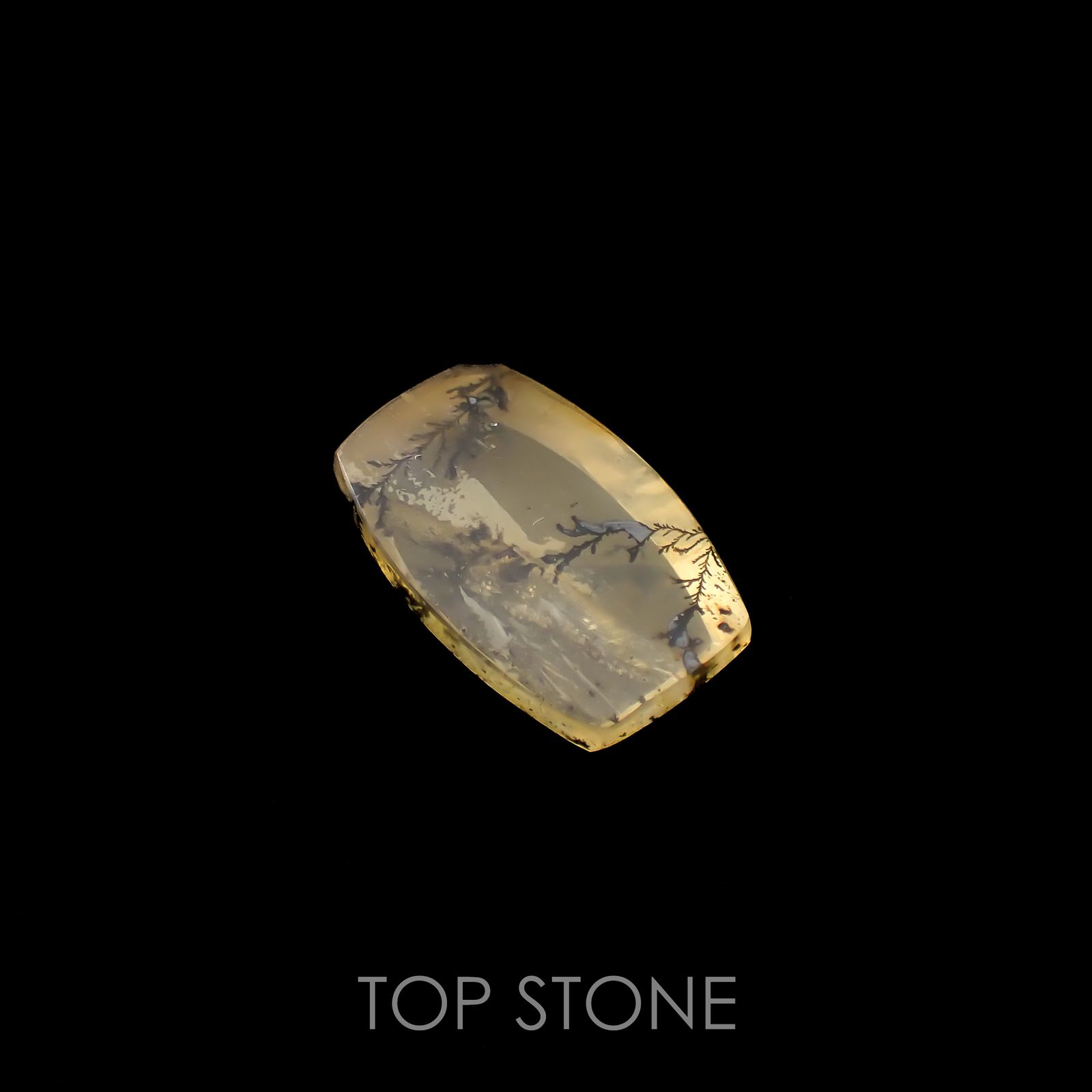 デンドリチッククォーツ ブラジル産 3.08ct[220817338]13.2x8.6mm前後
