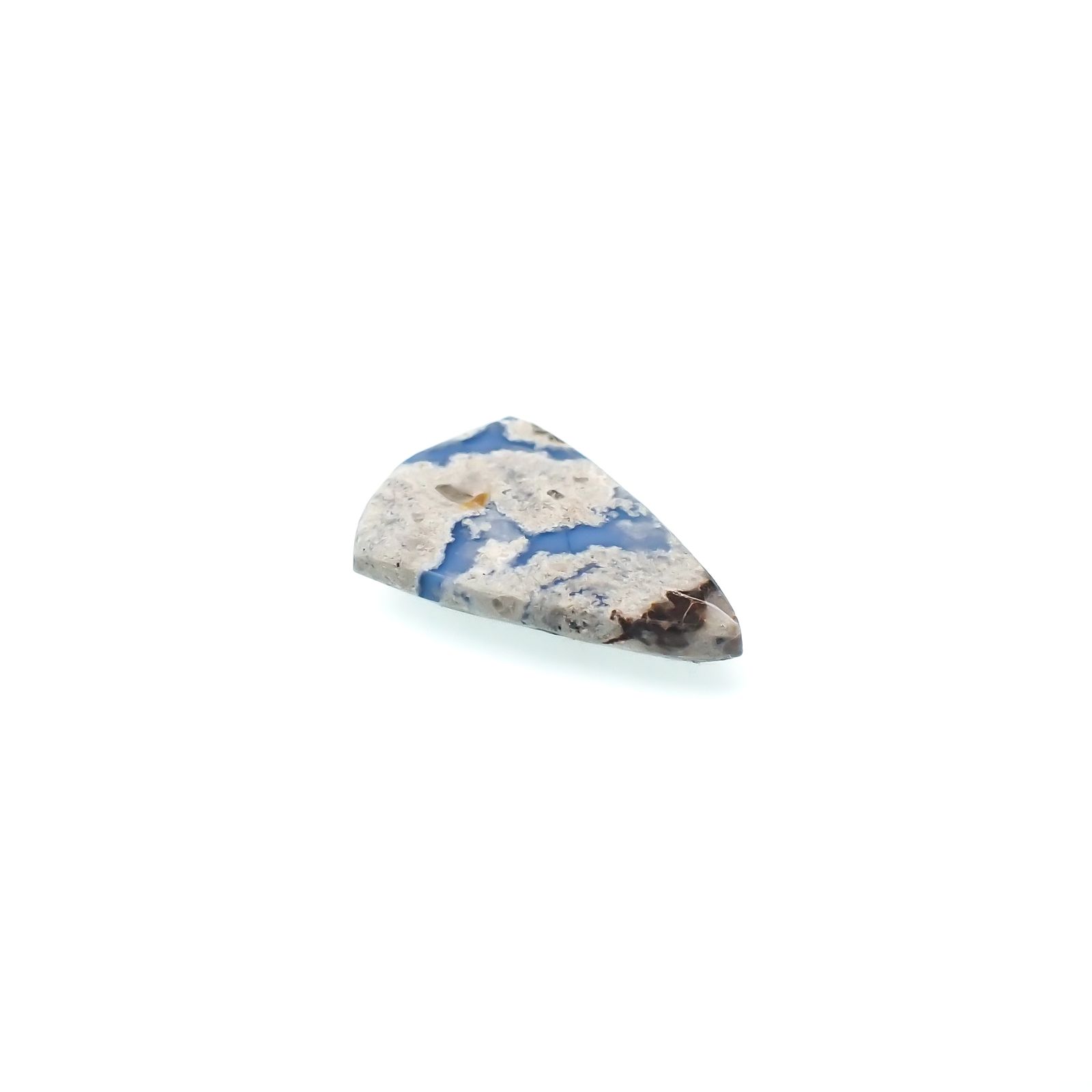 マトリックスブルーオパール アメリカ・オレゴン州産 3.04ct[240125678]16.4x11mm前後