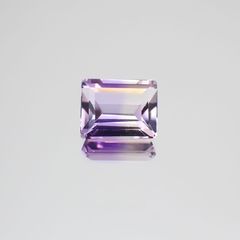 アワーグラスアメジスト(宝石名バイカラー・クォーツ)モロッコ産 3.11ct 識別済[231124278]9.8x7.8mm前後