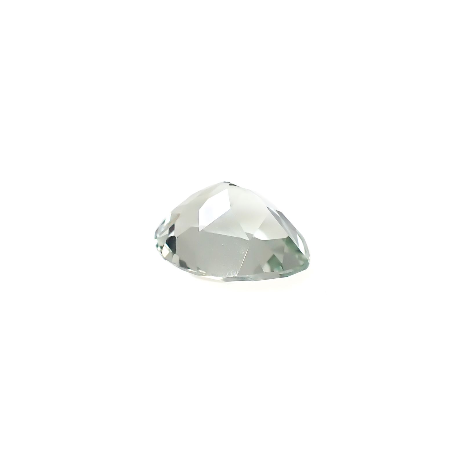 プラシオライト(グリーンアメジスト) ブラジル産 4.00ct [241229572]12.3x10mm前後