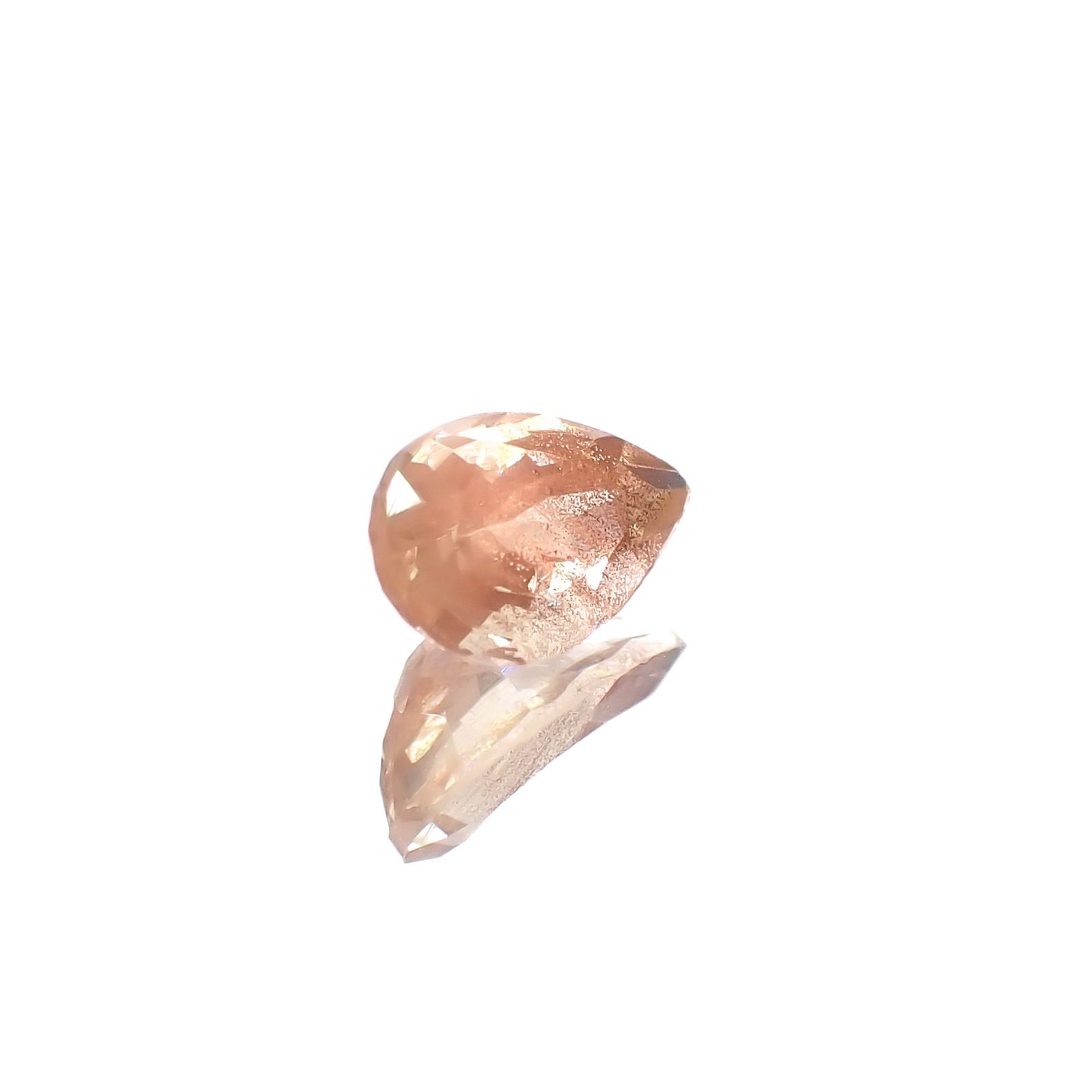 オレゴンサンストーン アメリカ・オレゴン州産 0.81ct[240627877]8x4.9mm前後