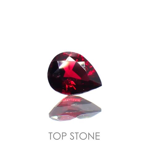 レッドスピネル(宝石名レッド・スピネル)タンザニア産 0.33ct 識別済[220114324]4.9x3.9mm前後