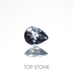 カラーチェンジガーネット アレキタイプ(宝石名ガーネット)マダガスカル・ベキリー産 0.16ct 識別済[220616430]4x3mm前後